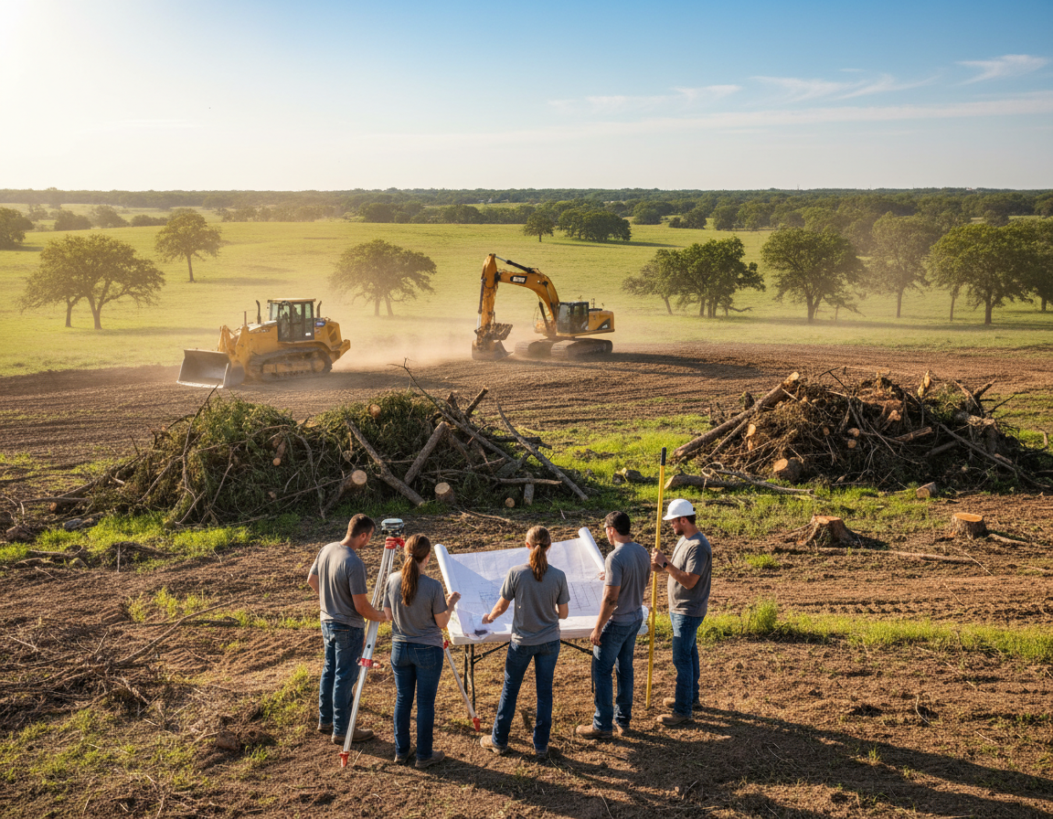 Land Clearing In Roanoke TX